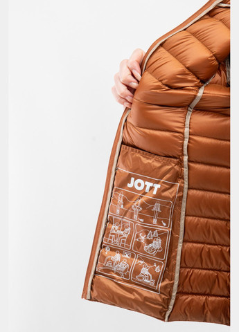 Коричневий демісезонний Пуховик JOTT