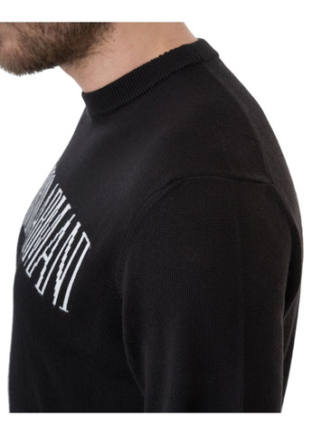 Черный джемпер мужской Emporio Armani