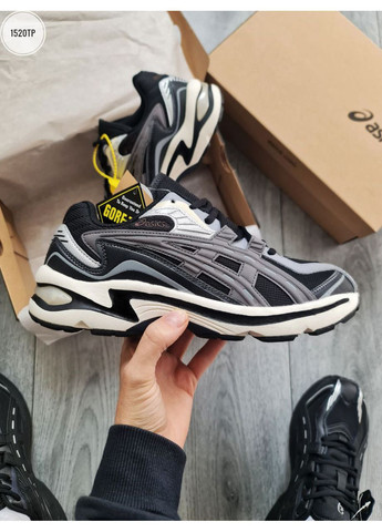 КРОССОВКИ ЖЕНСКИЕ ASICS GEL PRELEUS GORE-TEX TERMO BLACK / GRAY АСИКС ГЕЛЬ ПРЕЛЕУС No Brand чёрные демисезоны (369389684)