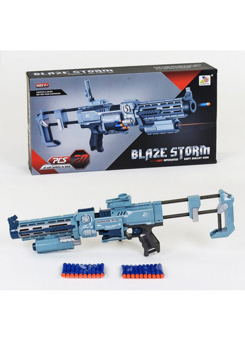 Бластер-автомат "Blaze Storm" м'які кулі, лазерний приціл 52х27х8 см Zecong Toys (289464251)