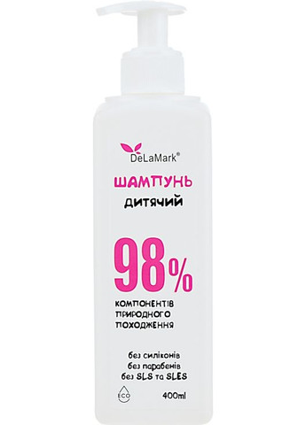 Дитячий шампунь 400ml (480347-31018240) DeLaMark (368612400)