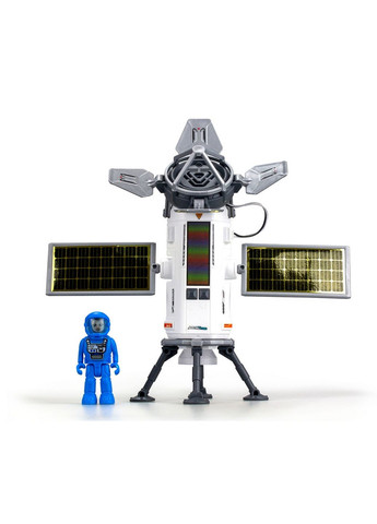 Ігровий набір Місія «Побудуй станцію зв'язку» Astropod конструктор з фігуркою 15,9х17,78х8,26 см Silverlit (289459907)
