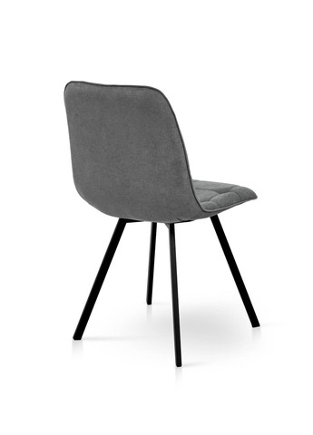 Кухонний стілець SOFT Чорний/Темно-сірий 857538-01 857538 Comfort Line (355467928)