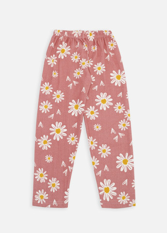 Світло-рожева зимня піжама для дівчинки колір пудровий цб-00258251 MINI NIGHT