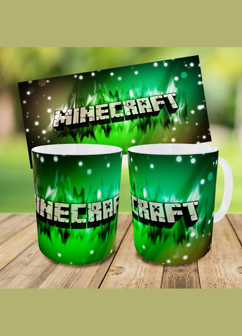 Набор: детская сумка-бананка+кружка Майнкрафт «Minecraft» 32х15см, бананка для мальчика через плечо на подарок (0282) No Brand (319760436)