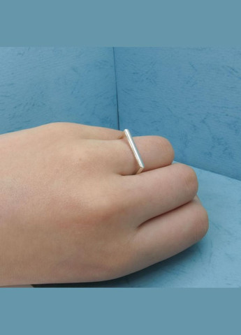 Серебряное кольцо тонкое "Очарование" 18 No Brand (350667508)