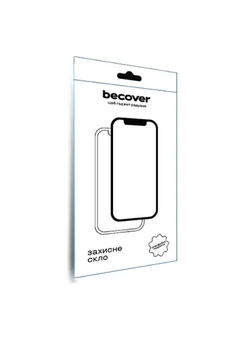 Стекло защитное (711325) BeCover Apple iPhone 14 10D Black (405022579)