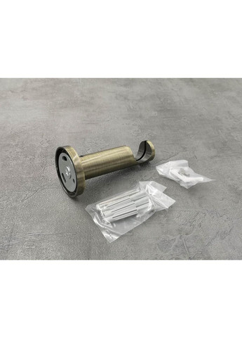 Карниз Дуо гладка штанга одинарний універсальний 25 мм 160 см Антик Quadrum (352778361)