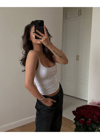 Маечка на бретелях в стиле skims No Brand — 362181933