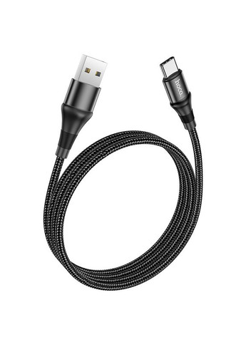 Кабель TypeC Excellent charging data cable X50 3 ампера 1 м чорний Hoco (279825988)