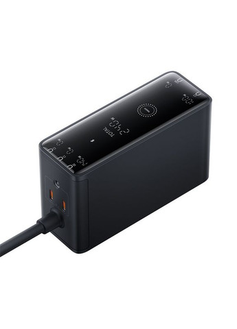 Сетевое зарядное устройство для Desktop Fast Charger 3C+U+DC 240W EU Cluster (P10163901113-00) Baseus Digital GaN Intelligent (361871359)
