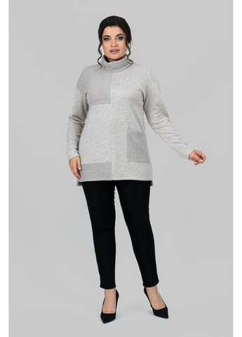 Туніка прямого силуету Таїс з ангори та трикотажу косичка All Posa (ap102133p) A'll Posa (360919912)