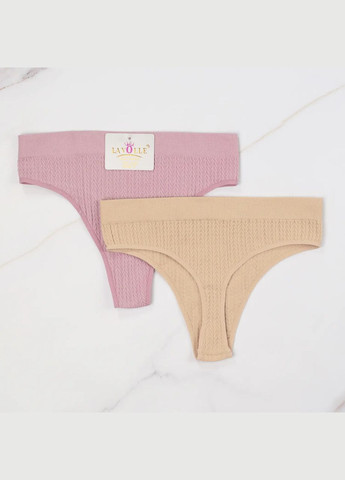 Стрінги на високій посадці набір 7 шт Lavolle (315723354)