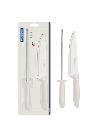 Набор ножей Plenus light grey, 2 предмета (6747191) Tramontina (314776686)