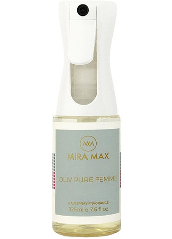 Парфюмерный спрей для волос Oliv Pure Femme 225ml (1376479-17770411) Mira Max (368658530)