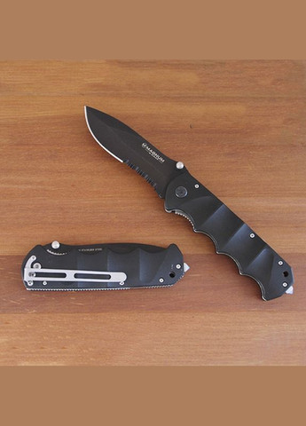 Нож складной Magnum Black Spear полусерейтор Boker (365307779)