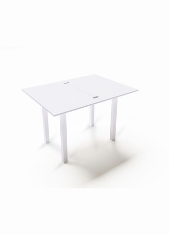 Стол обеденный раскладной Ажур Белый/Стекло (УФ 15 265) Fusion Furniture (341525493)