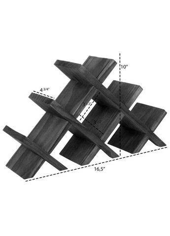 Настільна винна полиця Кенонс латте (ВПС-002516) No Brand (327869025)
