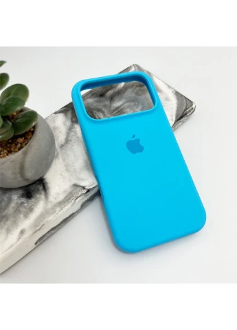 Чехол для смартфона Silicone Full Case AA Open Cam для Apple iPhone 17 Pro 44, Светло-синий Silicone Case (382474903)
