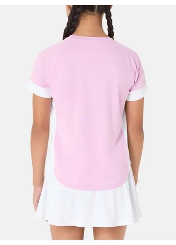 Красная летняя детская футболка teamrise jersey jr красный дет Puma