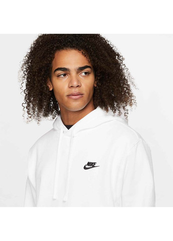 Чоловіче Худі CLUB HOODIE PO BB Білий Nike (367597495)