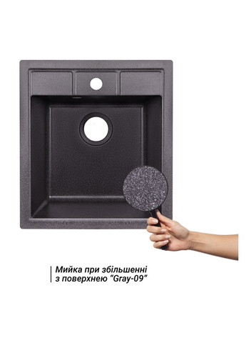 Кухонная мойка 460х515/200 GRF-13 (LIDZGRF13460515200) LIDZ 460x515 (322069786)