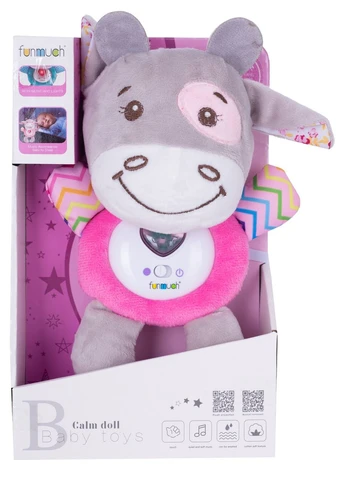 Коровка мягкая игрушка с музыкальными и световыми эффектами (6533441) FUNMUCH (400429824)