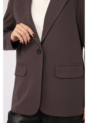 Жакет жіночий колір темно-коричневий CB-00283832 Yuki (362896833)