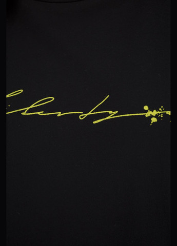 Жіноча чорна оверсайз футболка зі спортивним стилем і малюнками (, ), 44942 Nika - (329727364)