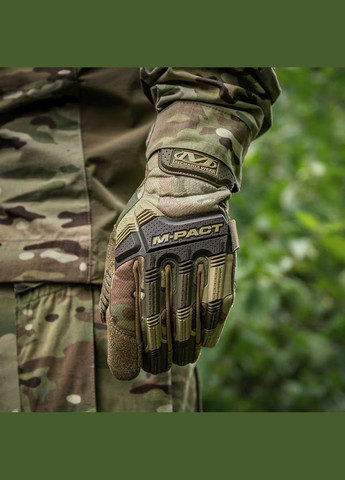 Перчатки полнопалые Mechanix M-Pact Gloves Multicam RZCOM10 Mechanix Wear (315439327)