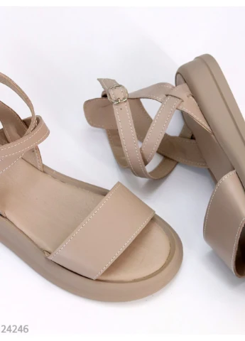 Натуральні жіночі босоніжки No Brand (391551980)