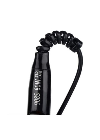 Паяльник 80Вт з регулюванням температури, 5 змінних мідних жал 900M, колір чорний JCD 908S (311281223)