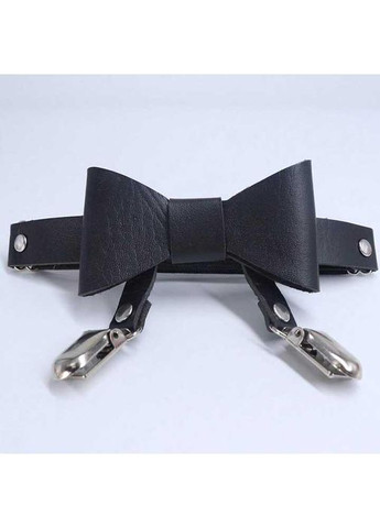 Гартер на 2 ноги с подвязками для чулок и бантиком 2 шт черного цвета универсального размера China (360603842)