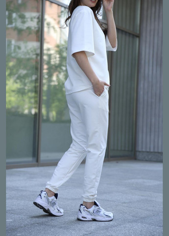 Штаны женские "Maya" белые No Brand (331868060)