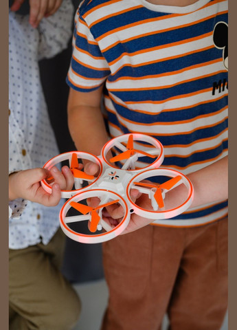 Квадрокоптер LHX71 с подсветкой и функцией распознавания помех (оранжевый) LEAD HONOR (314749758)