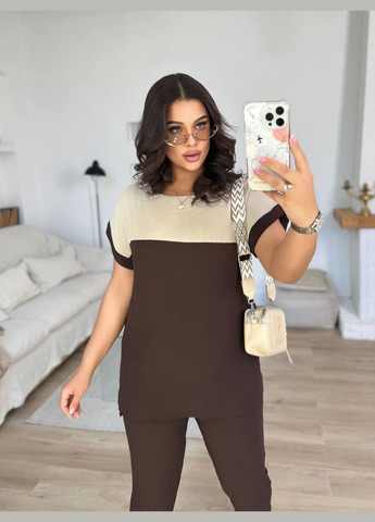 Костюм трійка крепжатка штани+футболка+сорочка No Brand (331019006)