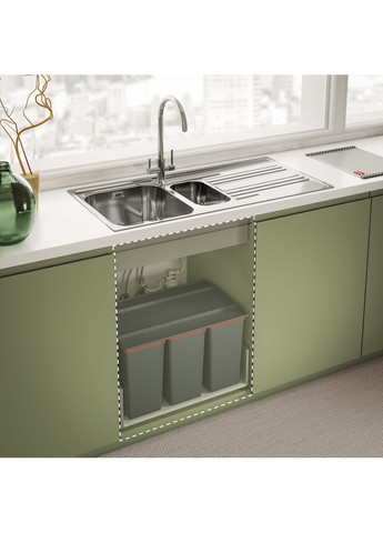 Змішувач для кухні Lina Clear Water, довж.виливу - 272 мм, поворотний, 1+1 фільтр, хром FRANKE (360396104)