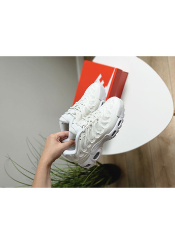 Кроссовки женские Nike Air Max TN Plus Drift White | Найк Аир Макс ТН плюс белые No Brand белые демисезоны (364087922)