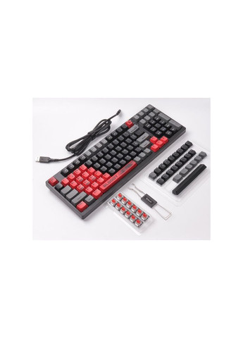 Клавіатура Bloody S98 RGB BLMS Red Switch USB Sports Red (Bloody S98 Sports Red) A4Tech (302395747)