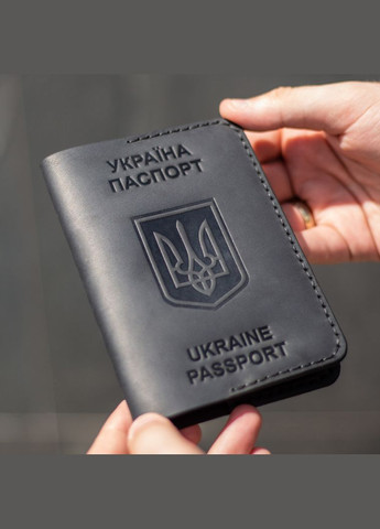 Обложка на паспорт, черный цвет SD Leather (285720165)