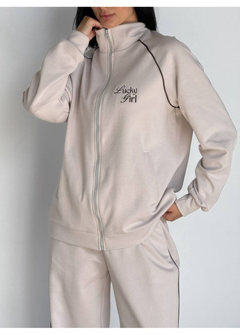 Жіночий спортивний костюм з кофтою на блискавці Україна (354693487)