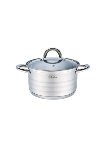 Каструля із кришкою BERGAMO 28 см 8.1 л Bollire (266904699)
