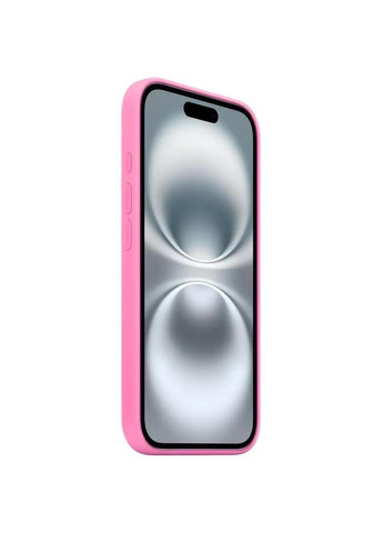Чохол Silicone case (AAA) з Magsafe та анімацією (button) для Apple iPhone 16 Pro (6.3") Рожевий Epik (372498975)