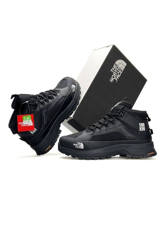 Черные зимние кроссовки мужские No Brand