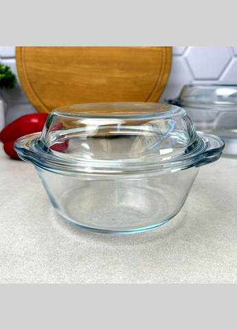 Набор жаропрочных стеклянных кастрюль 6 предметов Borcam (303209765)