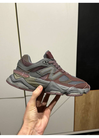 Чорні Осінні кросівки чоловічі new balance 9060 black violet нью беланс 9060 No Brand