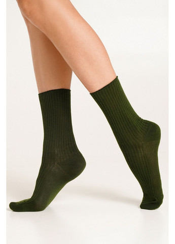 носки хлопковые в рубчик ws4 rib Giulia (349499659)