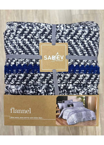 Постільна білизна Vio gri фланель євро Sarev (369503231)