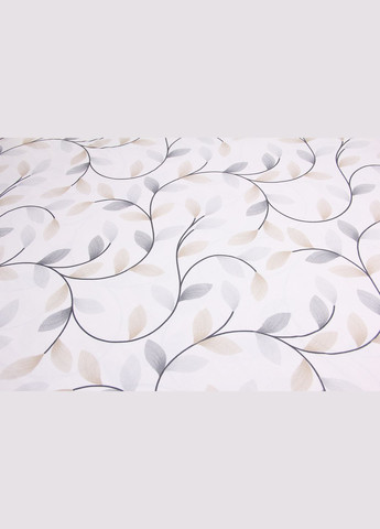 Серветка під тарілку прямокутна біла, серветка підтарільник (набір з 2 серветок) "Ліани" Maystat (305390081)