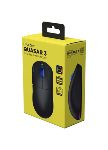 Мышь Quasar 3 Wireless Black (HTM730) Hator (318878977)